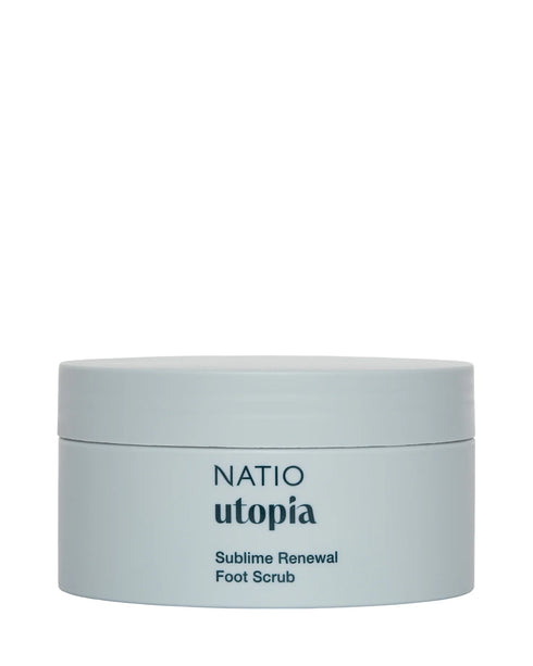 Natio Utopia Sublime Renew Foot Scrub 200g Matakana Pharmacy